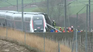 Una veintena de heridos al descarrilar un tren de alta velocidad en Francia | AFP