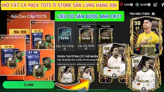 🎁DÙNG TOÀN BỘ FC POINTS MỞ TẤT CẢ PACK TOTS Ở CỬA HÀNG SĂN CR7 VÀ CÁI KẾT | CON GHẺ NHÀ FC MOBILE