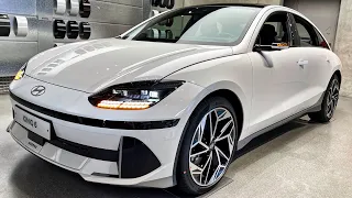 The New 2023 Hyundai IONIQ 6 Exterior & Interior First Look.(4K)