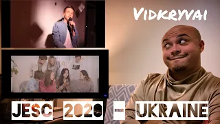 JESC 2020 UKRAINE REACTION // live & music video - “Vidkryvai” Oleksandr Balabanov