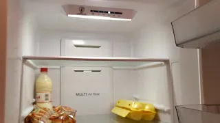 Первое включение нового холодильника  DEXP RF-CN330NMA/W белый