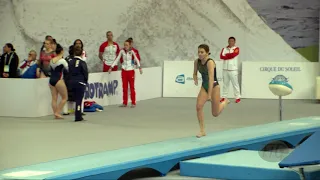 SILICHEVA Irina (RUS) - 2018 Trampoline Worlds, St. Petersburg (RUS) - Qualification Tumbling R1