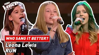 Who sang Leona Lewis' "Run" better? | The Voice Kids