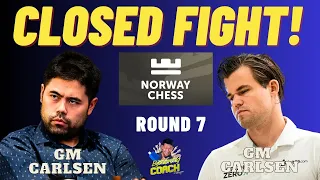 TINDI NG LABAN! NAGDABOG SI MAGNUS! Nakamura vs Carlsen Norway Chess 2024 Round 7