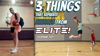 3 Things that Separate Average from ELITE Athletes! - [Dunk Tip Tuesday] #Locktober + Journey Update