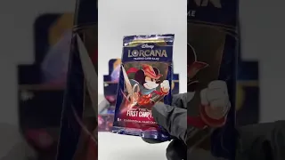 Opening TWO Disney Lorcana Booster Packs 🫣