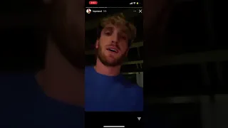 Logan Paul’s reaction to Jake Paul knocking out Ben Askren