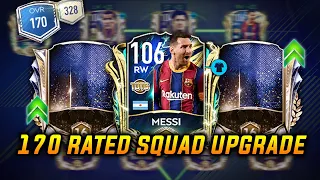 NICE TEAM UPGRADE TO 170 RATING | FIFA MOBILE 21