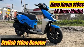 LX Base Model 2023 Hero Xoom 110 Review|New Hero Xoom Scooty|Xoom Hero 110 Scooter|Hero Xoom review