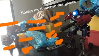 This is The most intense war game I ever played (Roblox￼￼ zeppelin wars)