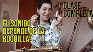 4 EJERCICIOS SAXO como mejorar mi sonido + FLEXIBILIDAD + CAMBIAR DE BOQUILLA?