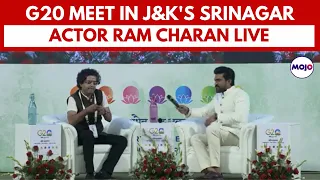 G20 Kashmir LIVE |  Actor Ram Charan Performs Naatu Naatu LIVE | Srinagar | Jammu & Kashmir