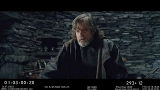 DELETED SCENE The Last Jedi Luke mourns the death of Han Solo