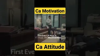 Power of CA 🔥🔥🔥CA Attitude WhatsApp status | motivation video |First Ad of CA  #Chirag_Anand