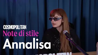 Note di stile, il videopodcast di Cosmopolitan da Sanremo 2024: Annalisa