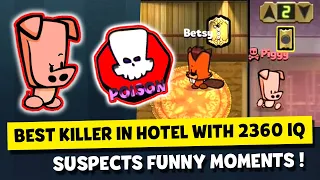 BEST SUSPECTS POISONER IN HOTEL WITH 2360 IQ ! SUSPECTS MYSTERY MANSION FUNNY MOMENTS #25