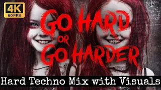 Hard Techno Rave Mix | 165 bpm | 4K Visuals | May 2024