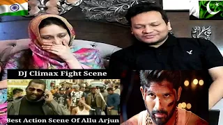 DJ Climax Fight Scene | Best Action Scene Of Allu Arjun | Pakistani Reaction | Duvvada Jagannadham