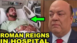 Roman Reigns in Hospital After Money In the bank 2023 l Paul Heyman is Mad at the Usos
