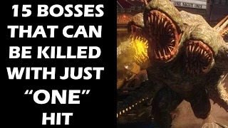 15 Video Game Bosses That Can Be Killed With Just "ONE" Hit