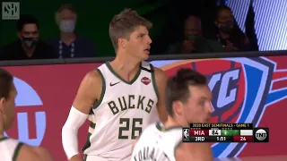 Kyle Korver Full Play | Heat vs Bucks 2019-20 East Conf Semifinals Game 1 | Smart Highlights