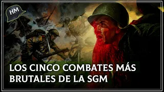 ¿Cuáles fueron las BATALLAS MÁS SANGRIENTAS de la Segunda Guerra Mundial?