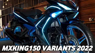 2022 Yamaha SNIPER / EXCITER MX King 150 All Latest Variants First Look Walkaround