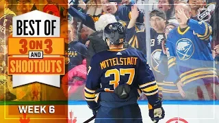 Best 3-on-3 OT and Shootout Moments from Week 6