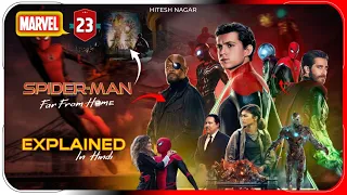 Spiderman Far From Home (2019) Explain In HINDI | Disney+ Hotstar Movies हिंदी/ उर्दू | Hitesh Nagar