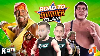 Making History in WWE 2k20 (Road to SummerSlam 2020 Tower Level 1) | K-CITY GAMING