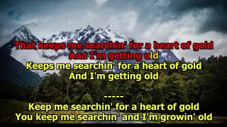 Heart of Gold   HD Karaoke Neil Young