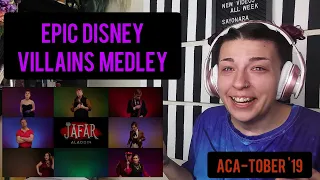 REACTION | PETER HOLLENS "EPIC DISNEY VILLAINS MEDLEY" FT. WHITNEY AVALON