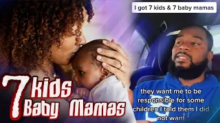 Man With 7 Kids By 7 Baby Mamas Says He Told All The Women He Didn't Want To Be A Father