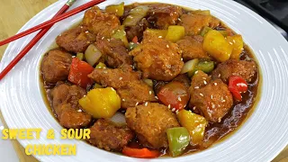 Sweet and Sour Chicken | Sweet and Sour Chicken Recipe | Better Than Takeout! || JUENFO Kitchen