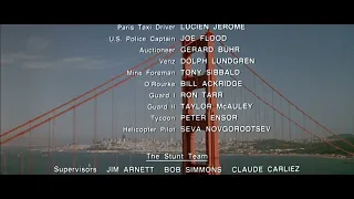 A View To A Kill (1985) End Credits