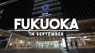 DO NOT GO FUKUOKA in September | Travel VLOG | Typhoon Nanamadol | Ainoshima | Hakata