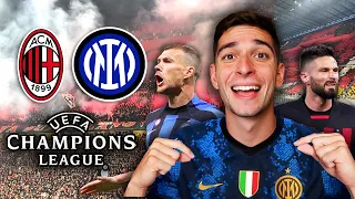 The BEST Atmosphere in the Champions League | AC Milan vs Inter