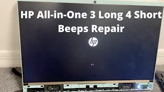 HP All-in-One 3 Long 4 Short beeps repair solution.