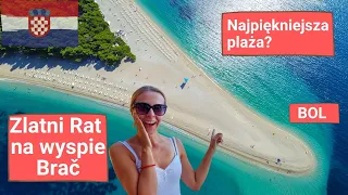 Brac island and Zlatni Rat beach - the most beautiful beach in Croatia? Boat trip Omiš - Bol