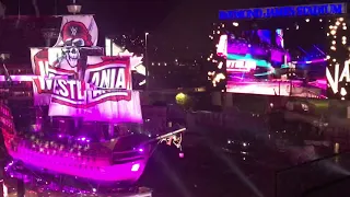 4/10/2021 WWE Wrestlemania 37 Night One (Tampa, FL) - Natalya & Tamina Entrance