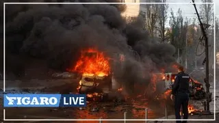 🔴Guerre en Ukraine: les images des explosions à Kiev