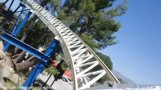 Classic Revolution Front Row (HD POV) Six Flags Magic Mountain