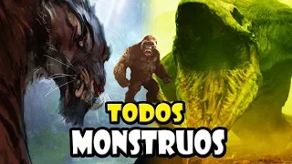 TODOS LOS MONSTRUOS DE LA ISLA CALAVERA | MONSTERVERSE