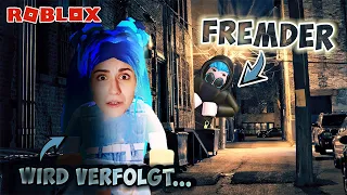 MAMA DANIA WIRD VERFOLGT! Ein Fremder läuft ihr die ganze Zeit hinterher! [Roblox Deutsch]