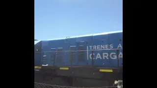 TREN MILITAR del URQUIZA CARGAS en PASO de LOS LIBRES CORRIENTES Trenes Argentinos Cargas 07-12-2021