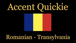 Accent Quickie - Romanian (Transylvania)