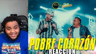 ESTE HOMBRE NO ES NORMAL!!!!! REACCION a Ke Personajes Ft Onda Sabanera | Pobre Corazón