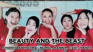 Beauty and the Beast Line Dance (Hotma, Nurul, Ranny, Evie & Yanti)