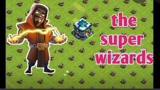 1 MAX SUPER WIZARD + HEALERS    VS FULL CANNON BASE ATTACK ON ! COC PRIVATE SERVER