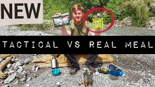 TACTICAL FOOD VS REAL FIELD MEAL NAHRUNG! WELCHES IST BESSER? LOHNT ES SICH?